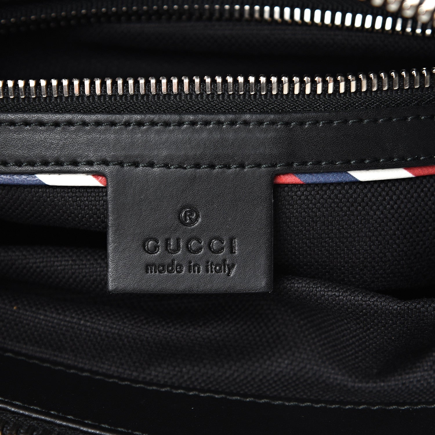 Gucci GG Supreme Monogram Night Courrier Flat Messenger Bag Black Multicolor 5 of 10