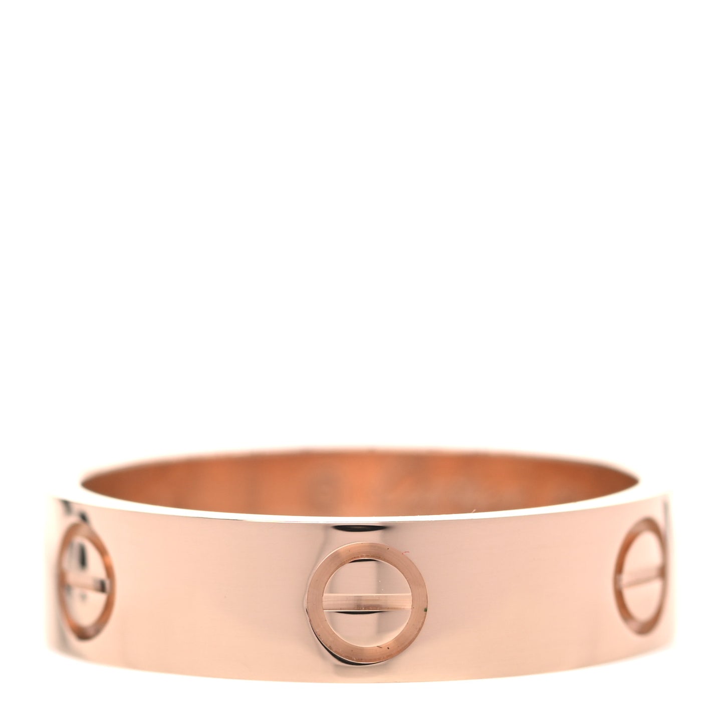 18K Pink Gold 5.5mm LOVE Ring 60 9