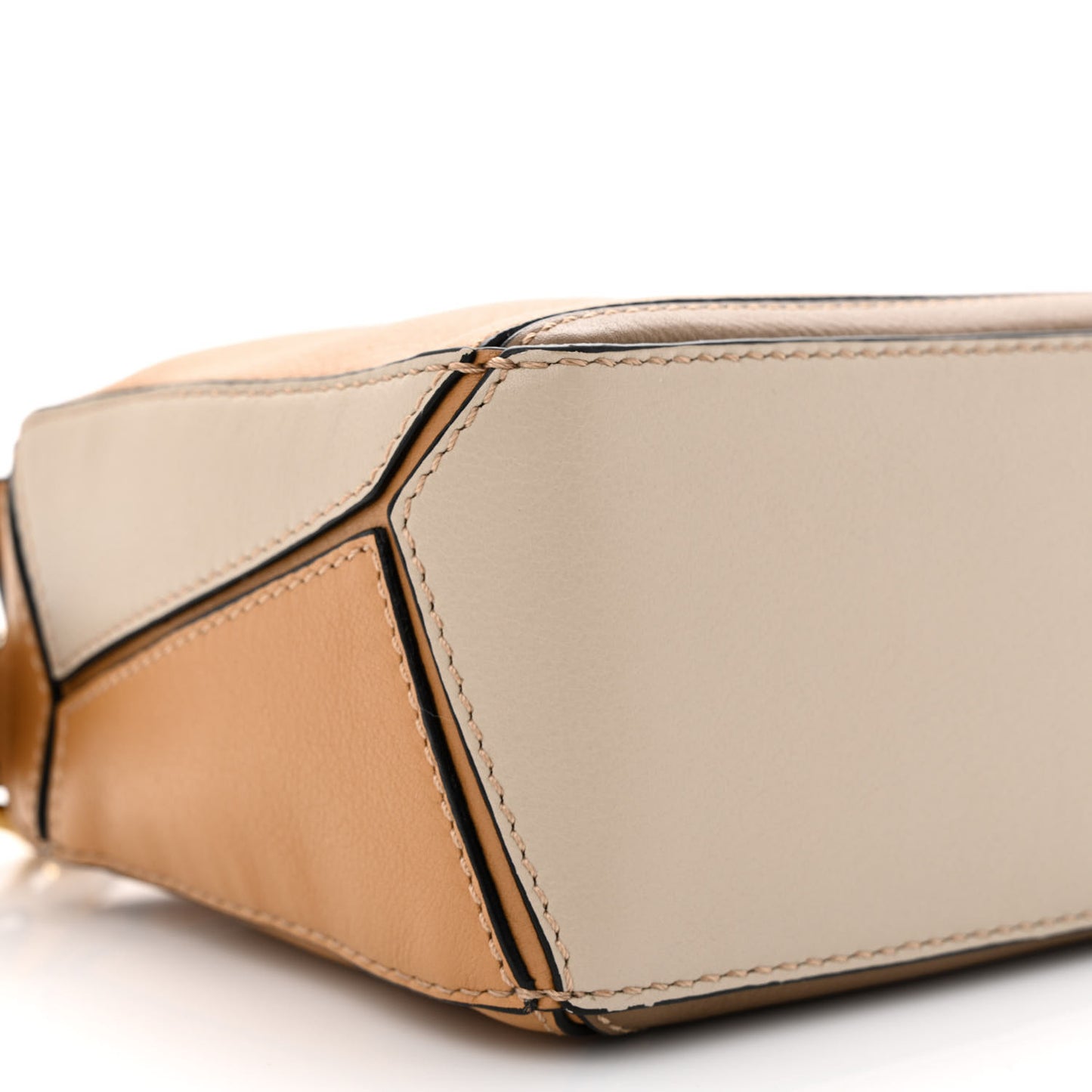 Calfskin Mini Puzzle Bag Warm Desert Mink