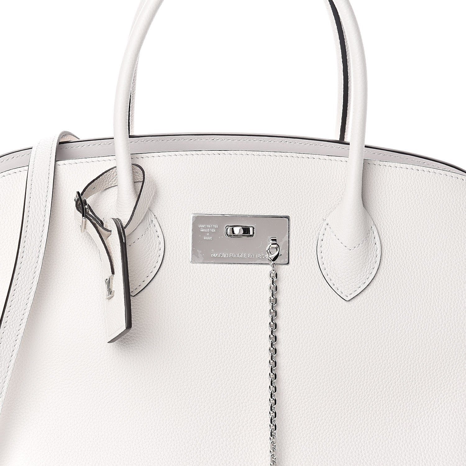 Louis Vuitton Veau Nuage Milla MM Craie 7 of 9