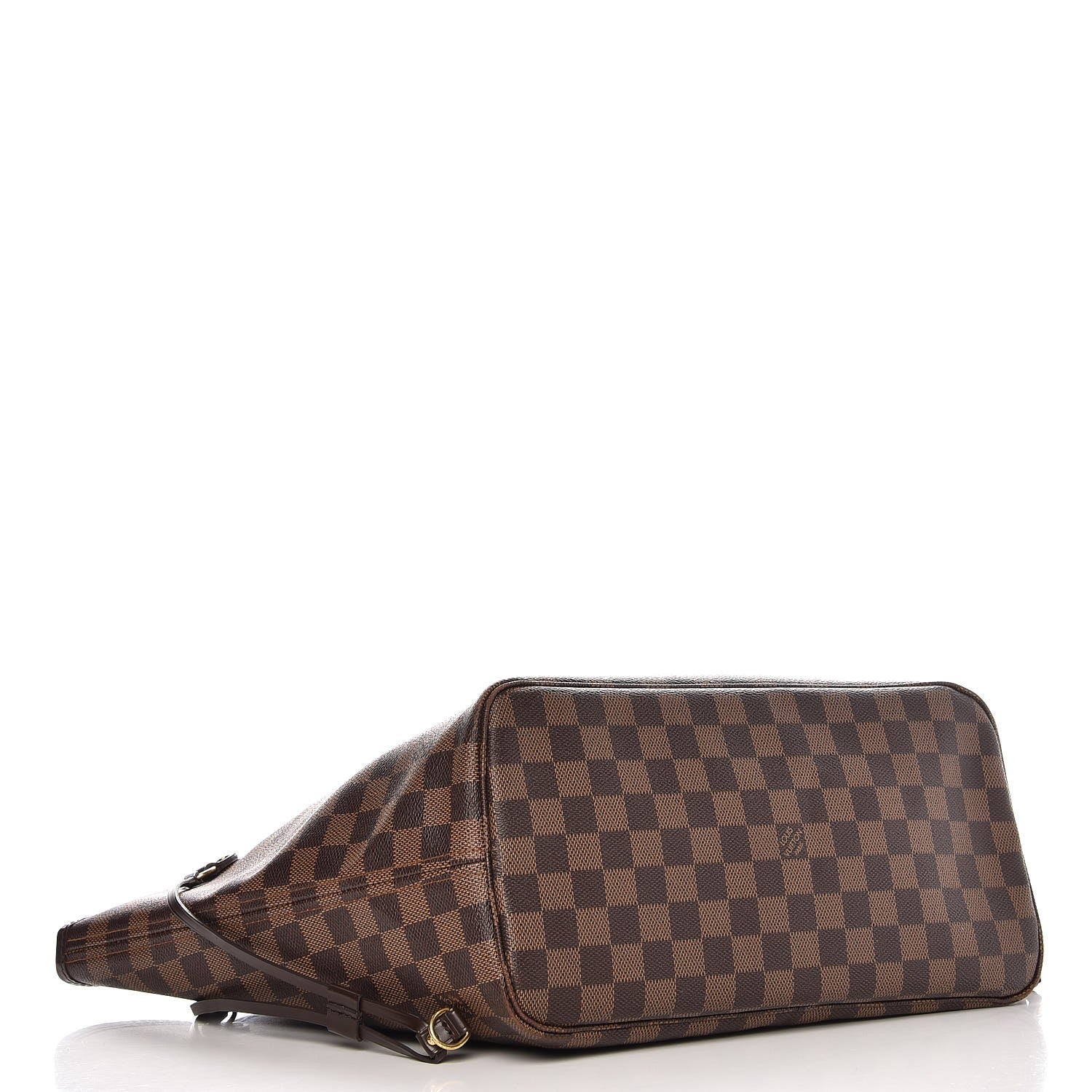 Louis Vuitton Damier Ebene Neo Neverfull MM Rose Ballerine 4 of 13