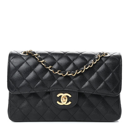 Chanel Caviar Quilted Small Double Flap Black 1 of 9