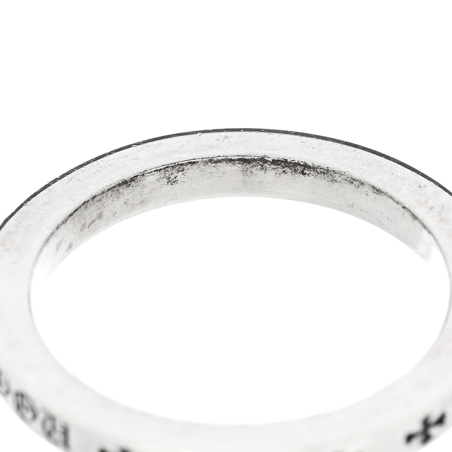 Sterling Silver CH Las Vegas Fck You Spacer Ring 65 11