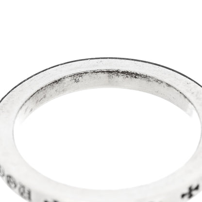 Chrome Hearts Sterling Silver CH Las Vegas Fck You Spacer Ring 65 11 5 of 5