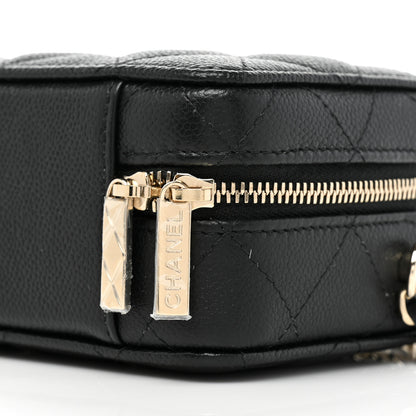 Chanel Caviar Quilted Vanity Case Black 9 of 9