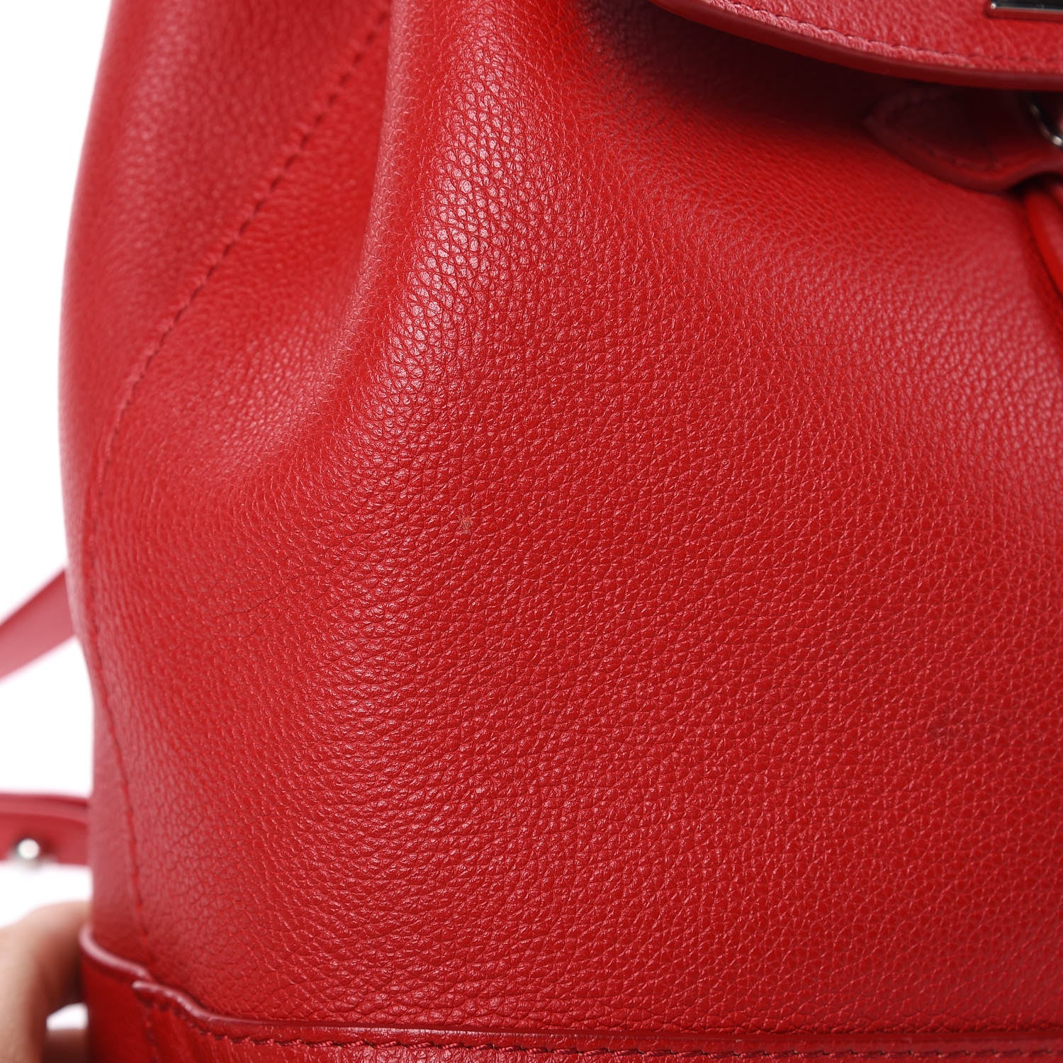 Louis Vuitton Soft Calfskin Lockme Backpack Rubis 12 of 17