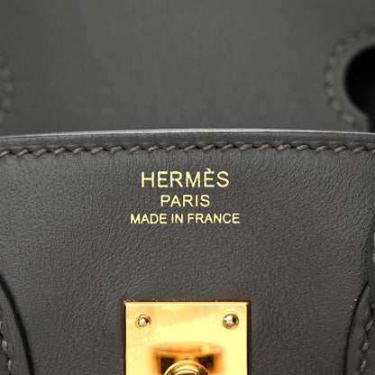 Hermes Veau Jonathan Birkin 25 Graphite 6 of 15