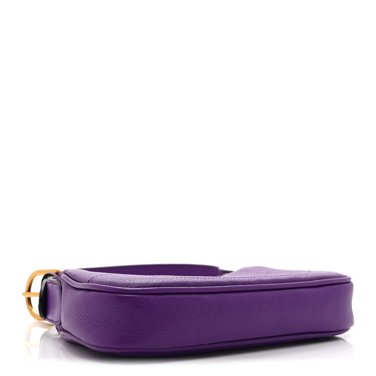 Gucci Goatskin Mini Aphrodite Shoulder Bag Shine Purple 4 of 10