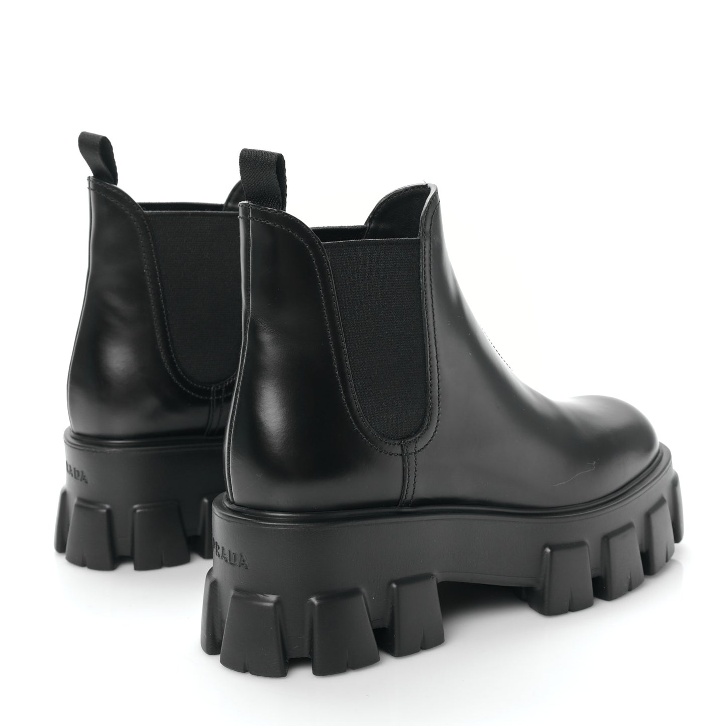 Spazzolato Rois Monolith Chelsea 55mm Ankle Boots 37 Black