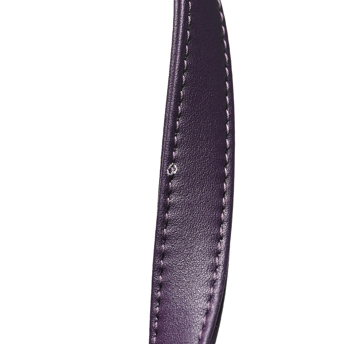 Vegan Leather Medium Shopping Bag Eggplant