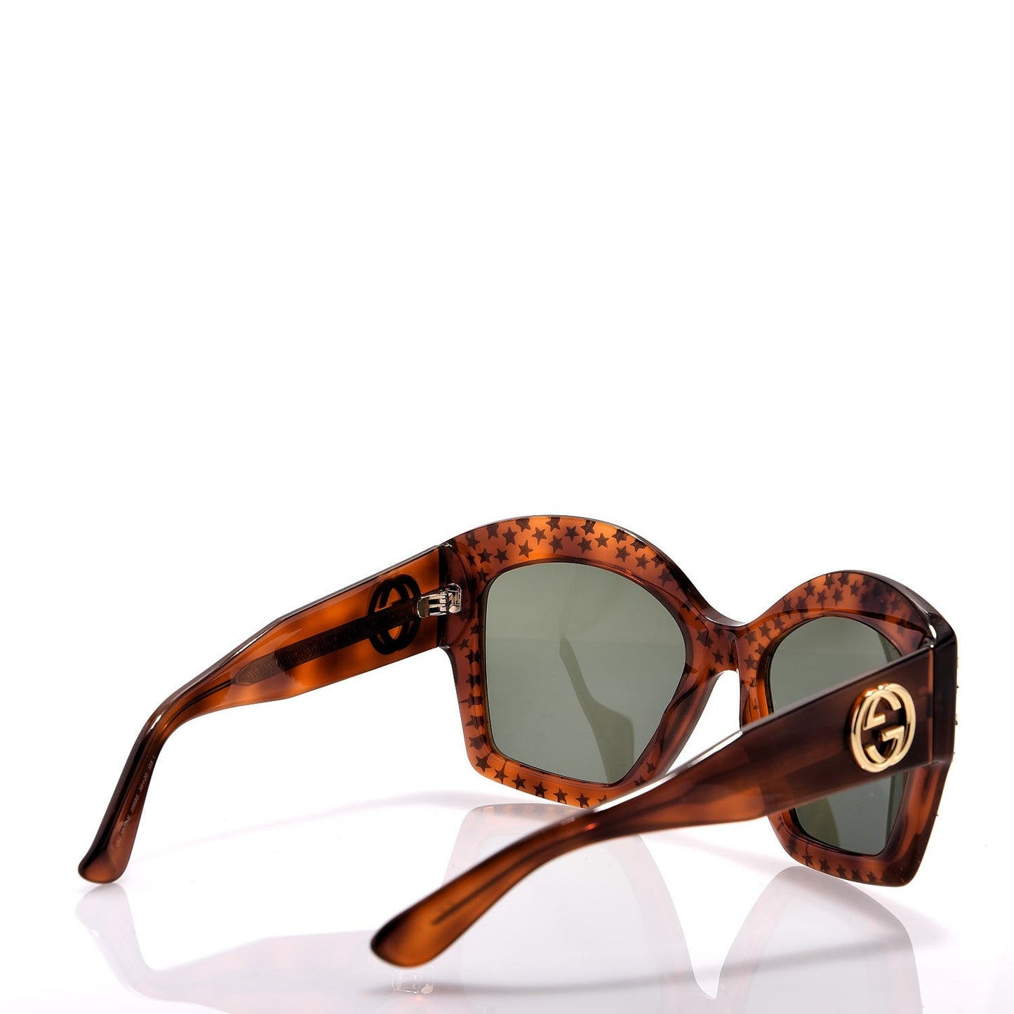 Square Frame Star Sunglasses GG 3870/S Light Tortoiseshell