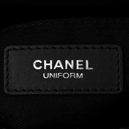 Chanel Calfskin Quilted CC Uniform Flap Belt Bag Black 6 of 11