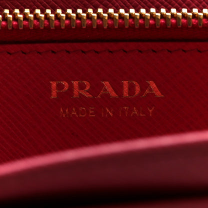 Prada Saffiano Wallet on Chain Peonia 11 of 17