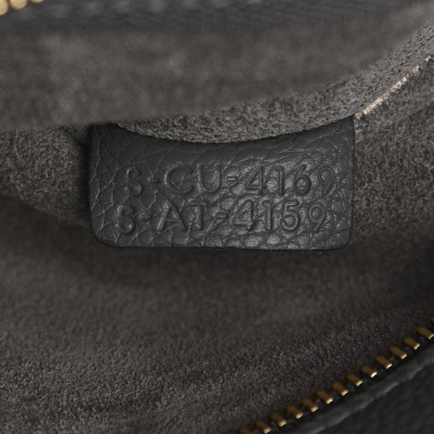 Celine Soft Grained Calfskin Small Belt Cabas Phantom Grey 8 of 11