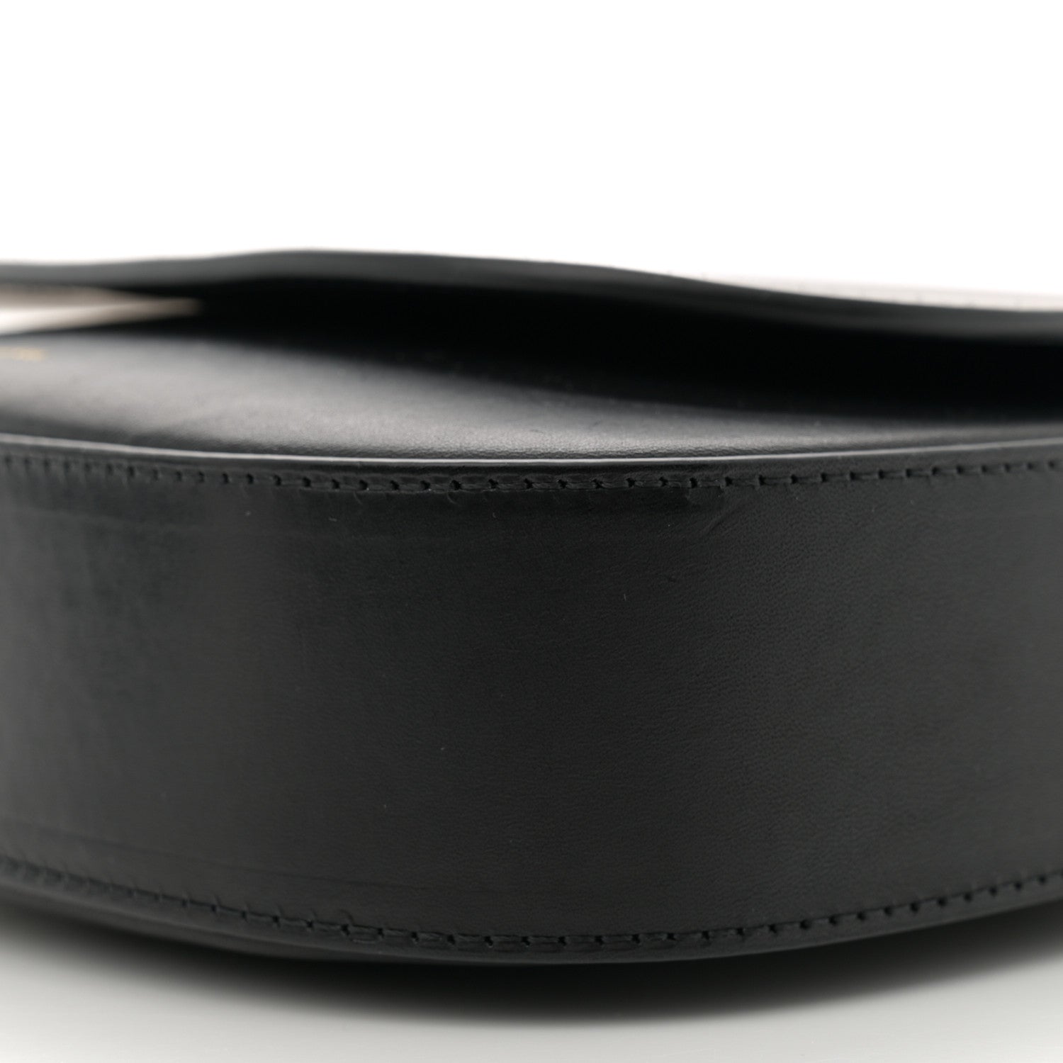 Mansur Gavriel Calfskin Flap Crossbody Bag Black 9 of 9