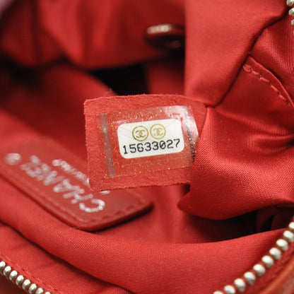 Chanel Lambskin Quilted Ultimate Wallet On Chain WOC Red 11 of 11