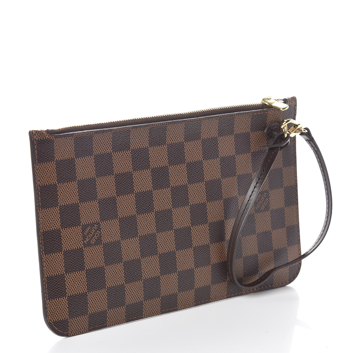 Louis Vuitton Damier Ebene Neverfull MM GM Pochette 3 of 7