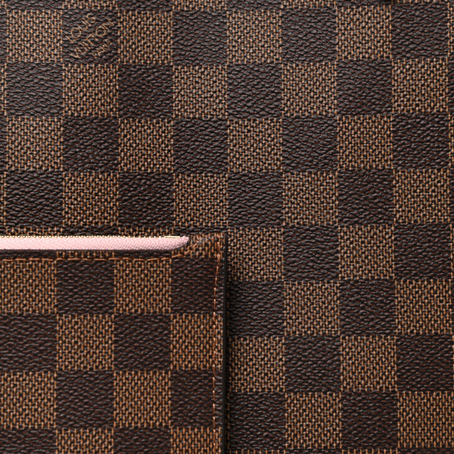 Damier Ebene Neo Neverfull MM Rose Ballerine
