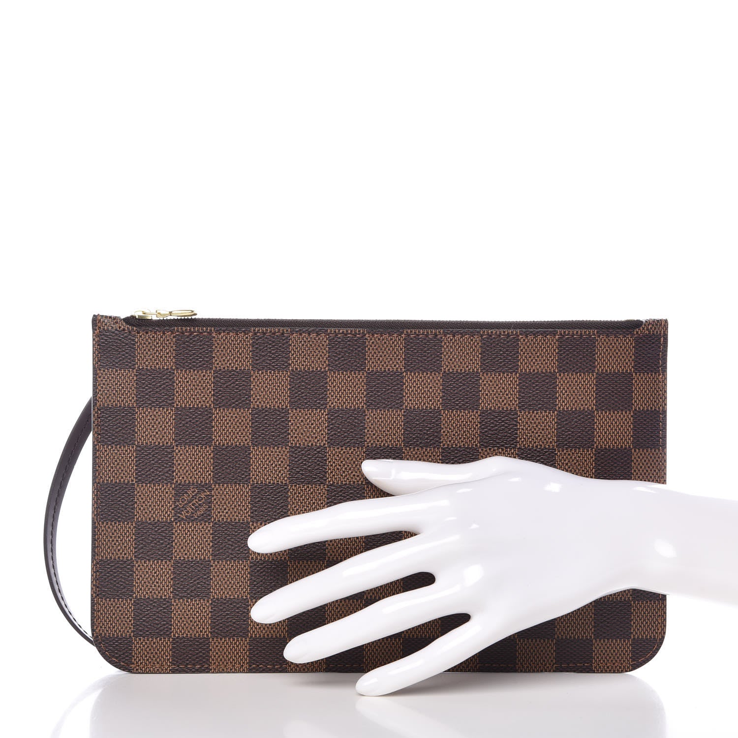 Louis Vuitton Damier Ebene Neverfull MM GM Pochette 2 of 8