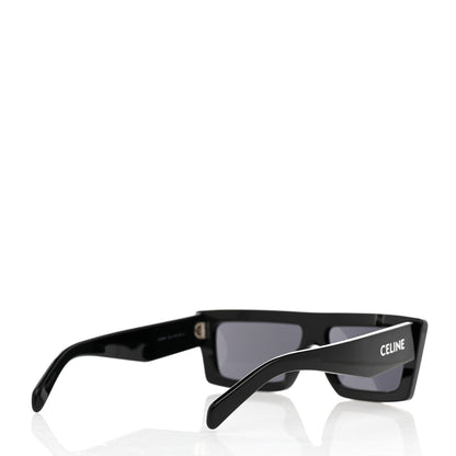 Celine Acetate Monochroms Square Sunglasses CL40214U Black 4 of 6