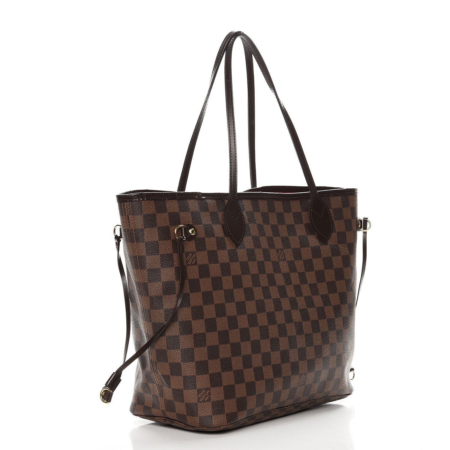 Louis Vuitton Damier Ebene Neverfull MM 3 of 8