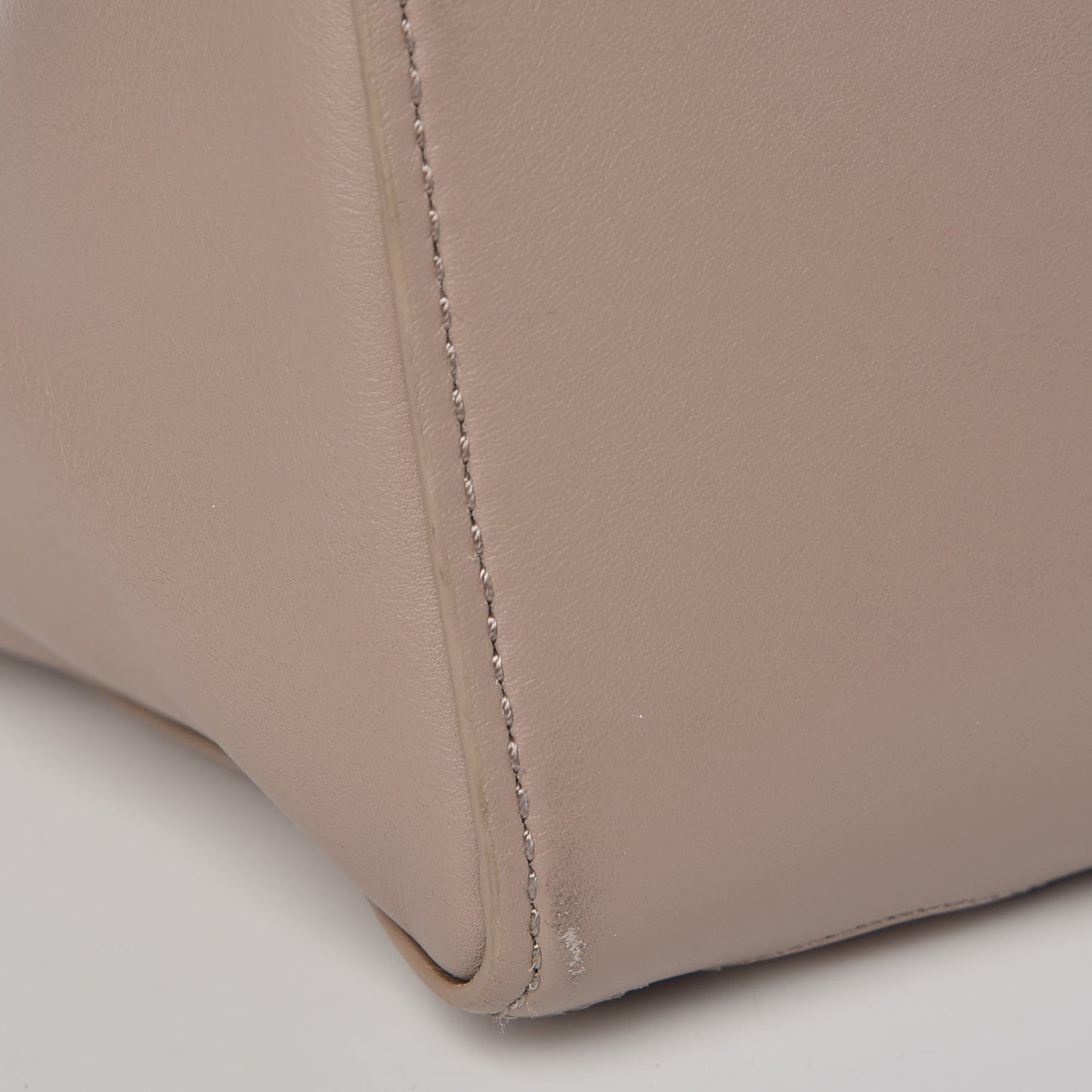 3.1 Calfskin Ames Flap Shoulder Bag Beige