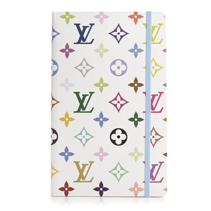 Louis Vuitton LV x TM Monogram Multicolor Jane Notebook MM White 1 of 7