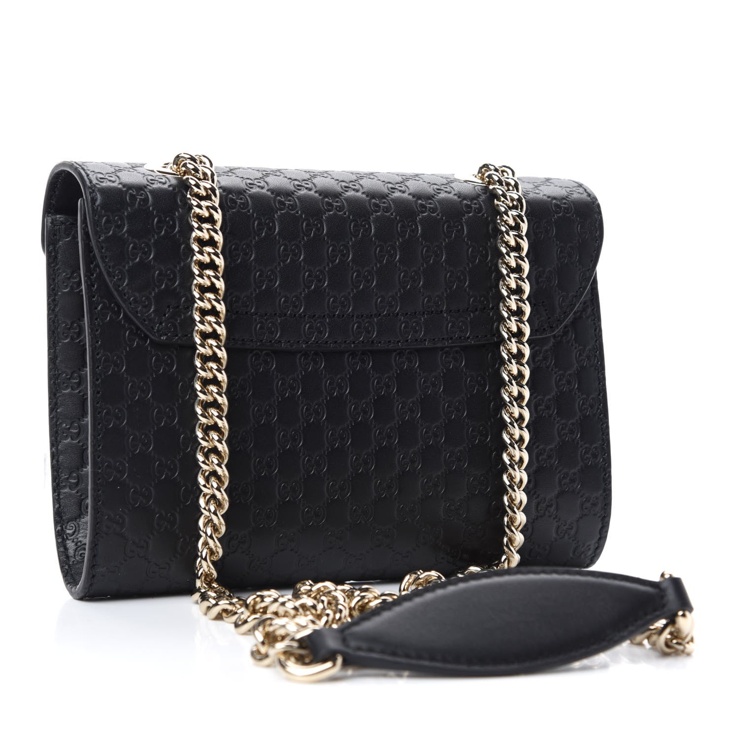Gucci Microguccissima Mini Emily Shoulder Bag Black 3 of 10