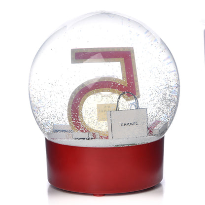 Chanel Glass N°5 Perfume Snow Globe 3 of 6