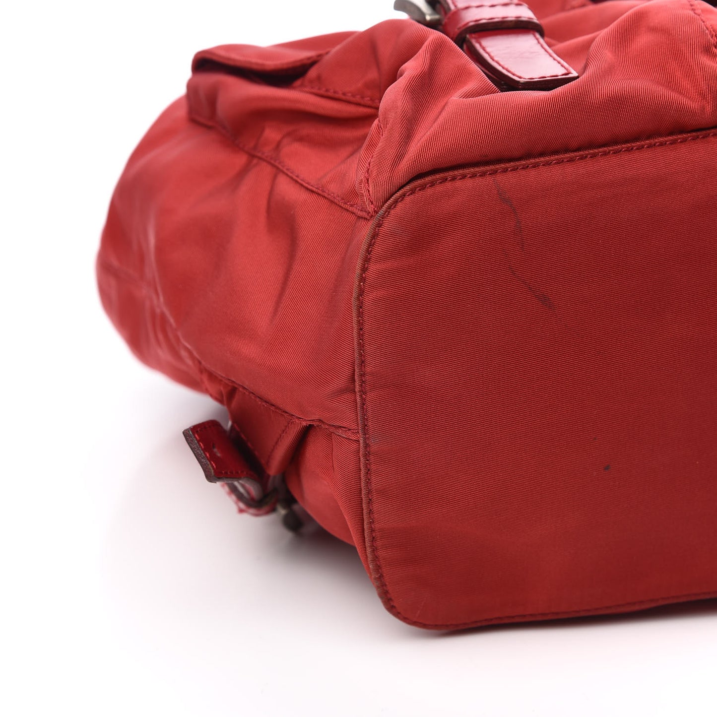 Nylon Vela Small Backpack Rosso