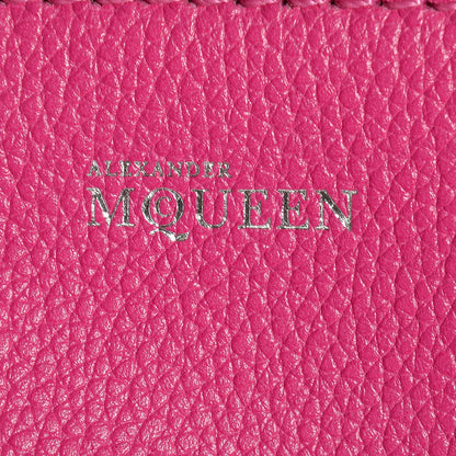 Alexander McQueen Pebbled Calfskin Mini Padlock Tote Bouganville 6 of 9