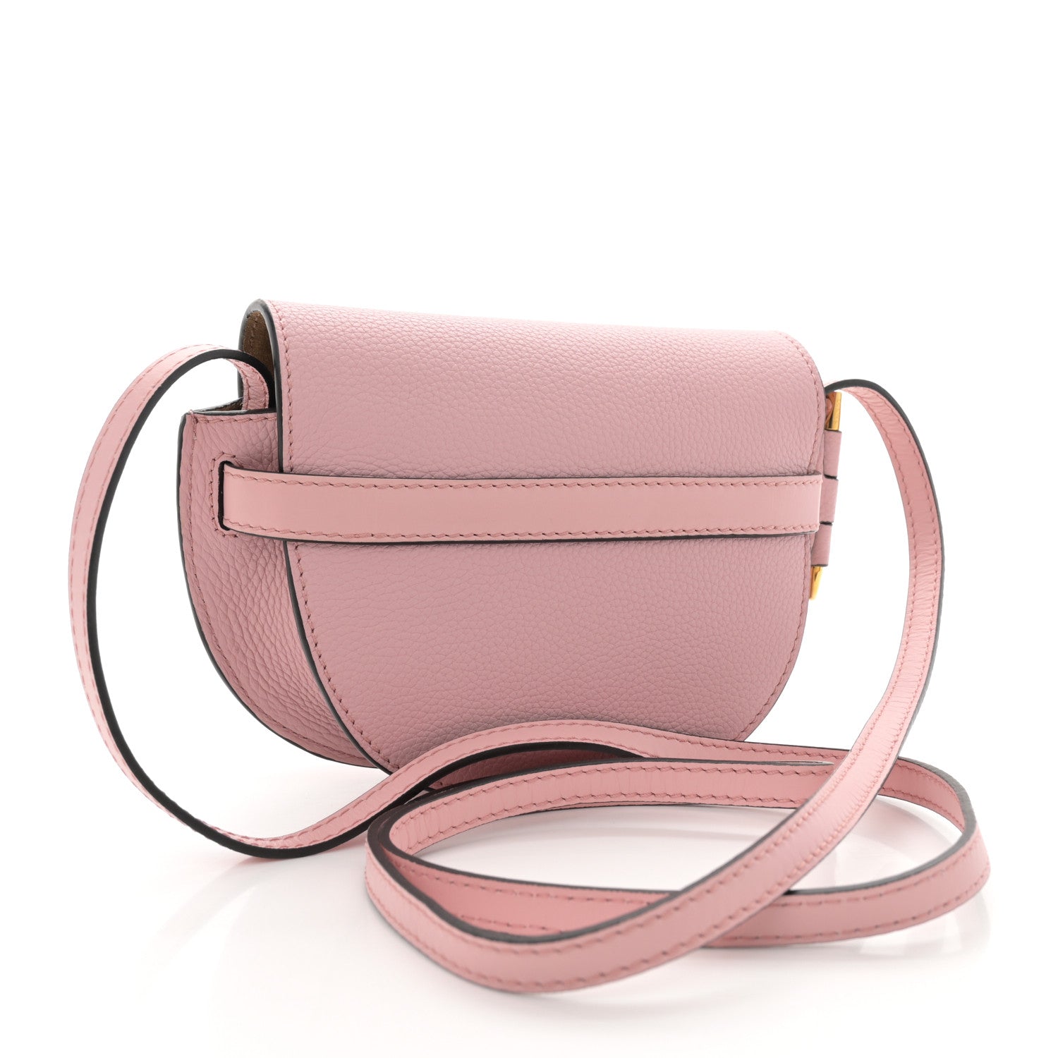 Loewe Grained Calfskin Mini Gate Crossbody Bag Pastel Pink 3 of 9