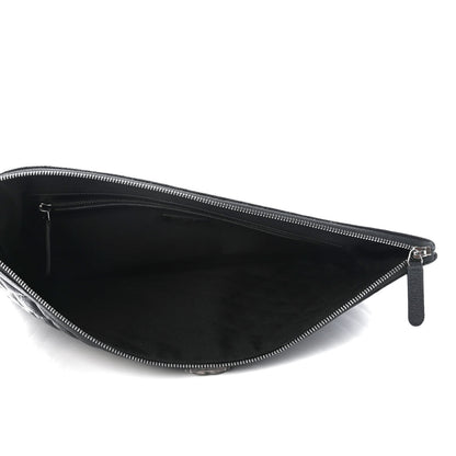 Chanel Iridescent Caviar Quilted Large Boy Cosmetic Case Black 5 of 7