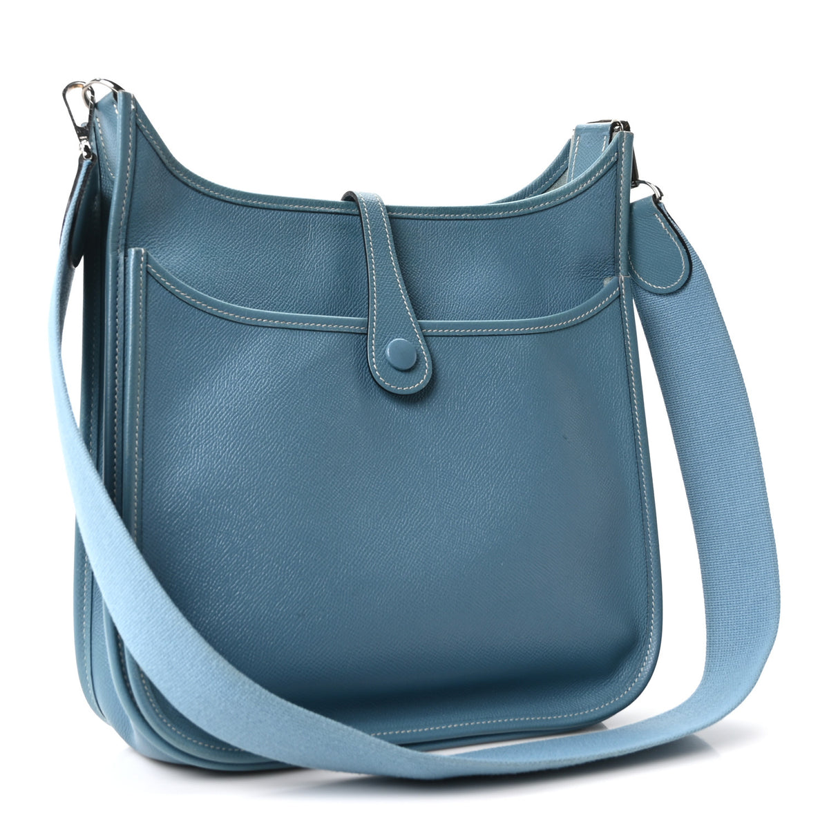 Hermes Epsom Evelyne PM Blue Jean 3 of 10