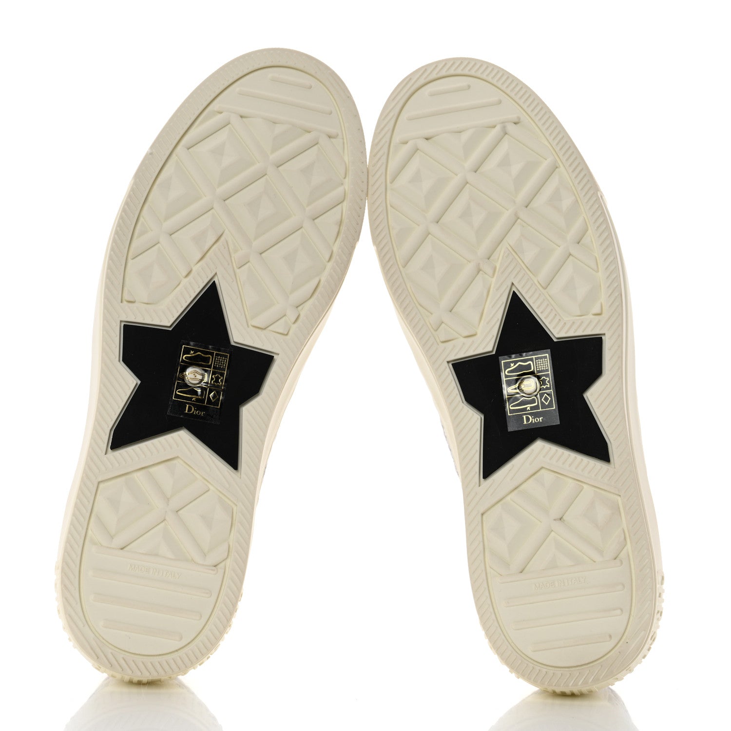 Christian Dior Canvas Oblique Walk'N'Dior Low Top Sneakers 37 Grey Stone 5 of 9