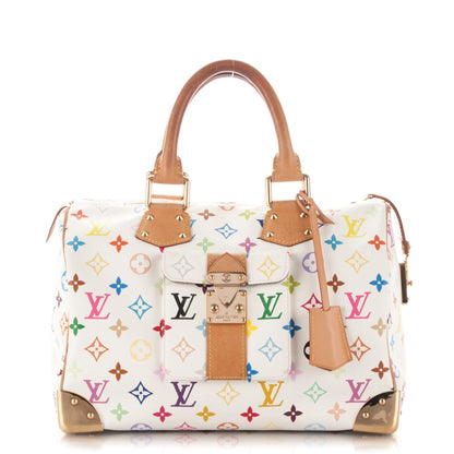 Louis Vuitton Monogram Multicolor Speedy 30 White 1 of 7
