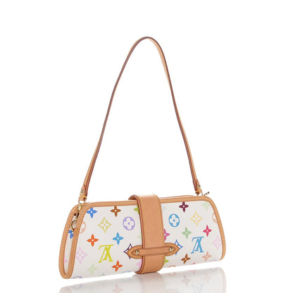 Louis Vuitton Monogram Multicolor Shirley White 3 of 6