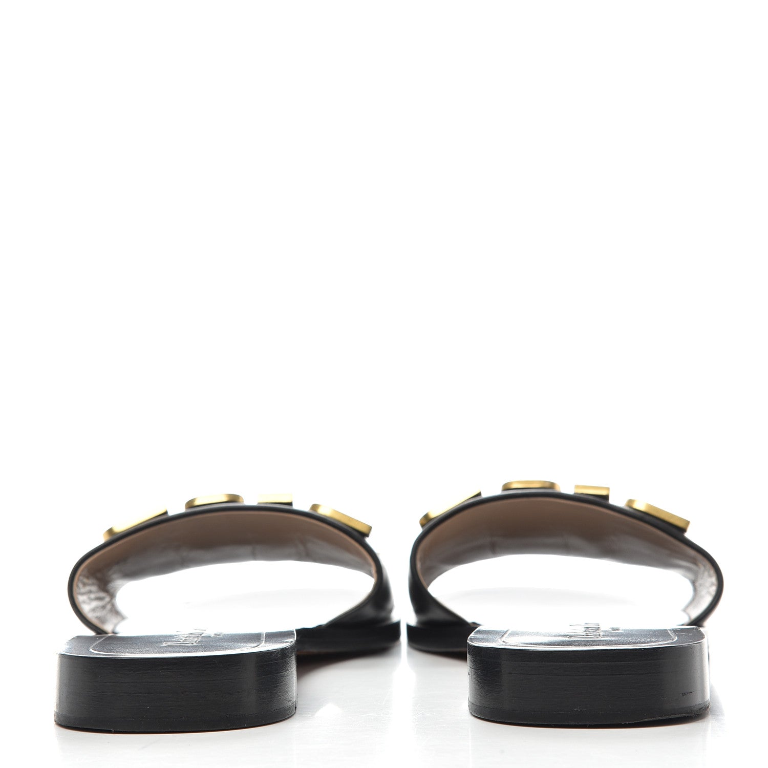 Christian Dior Calfskin Dio(r)evolution 10mm Slide Sandals 38 Black 7 of 10