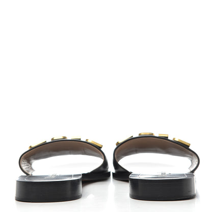 Christian Dior Calfskin Dio(r)evolution 10mm Slide Sandals 38 Black 7 of 10