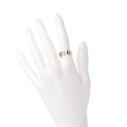 Cartier 18K Pink Yellow White Gold 8mm C De Cartier Ring 52 6 2 of 4