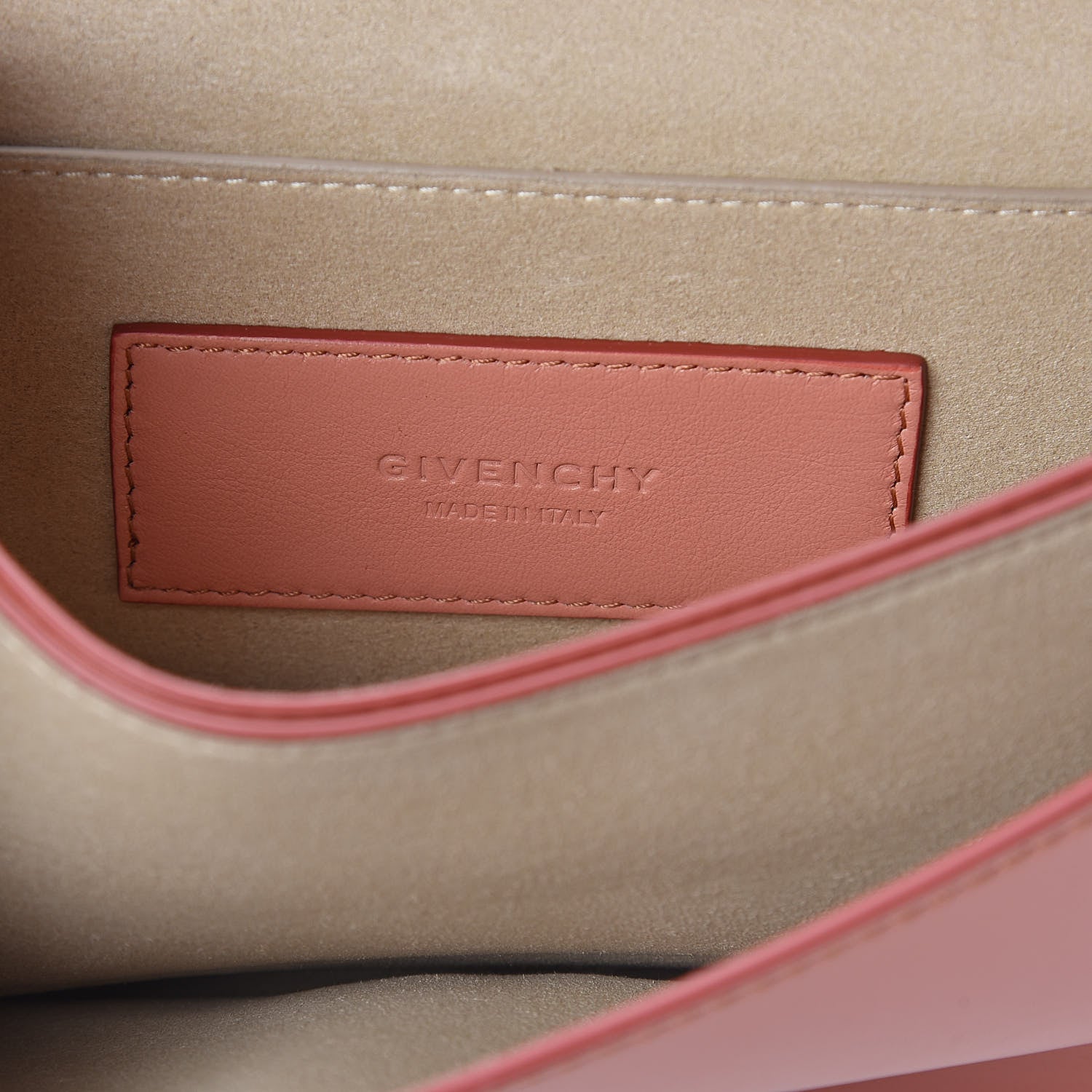 Givenchy Calfskin Small Whip Top Handle Crossbody Coral 6 of 8