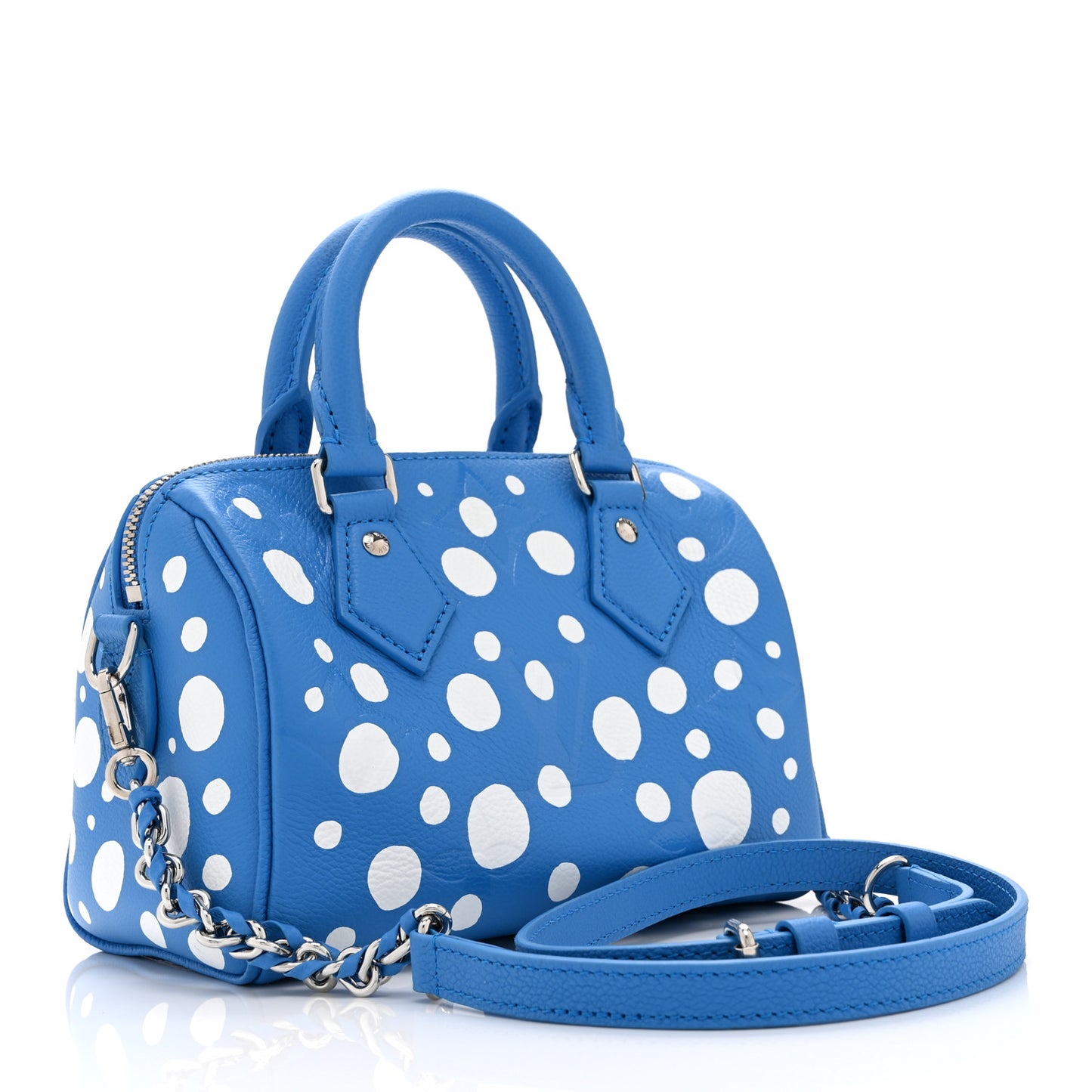 LV X YK Empreinte Speedy Bandouliere 20 Blue White