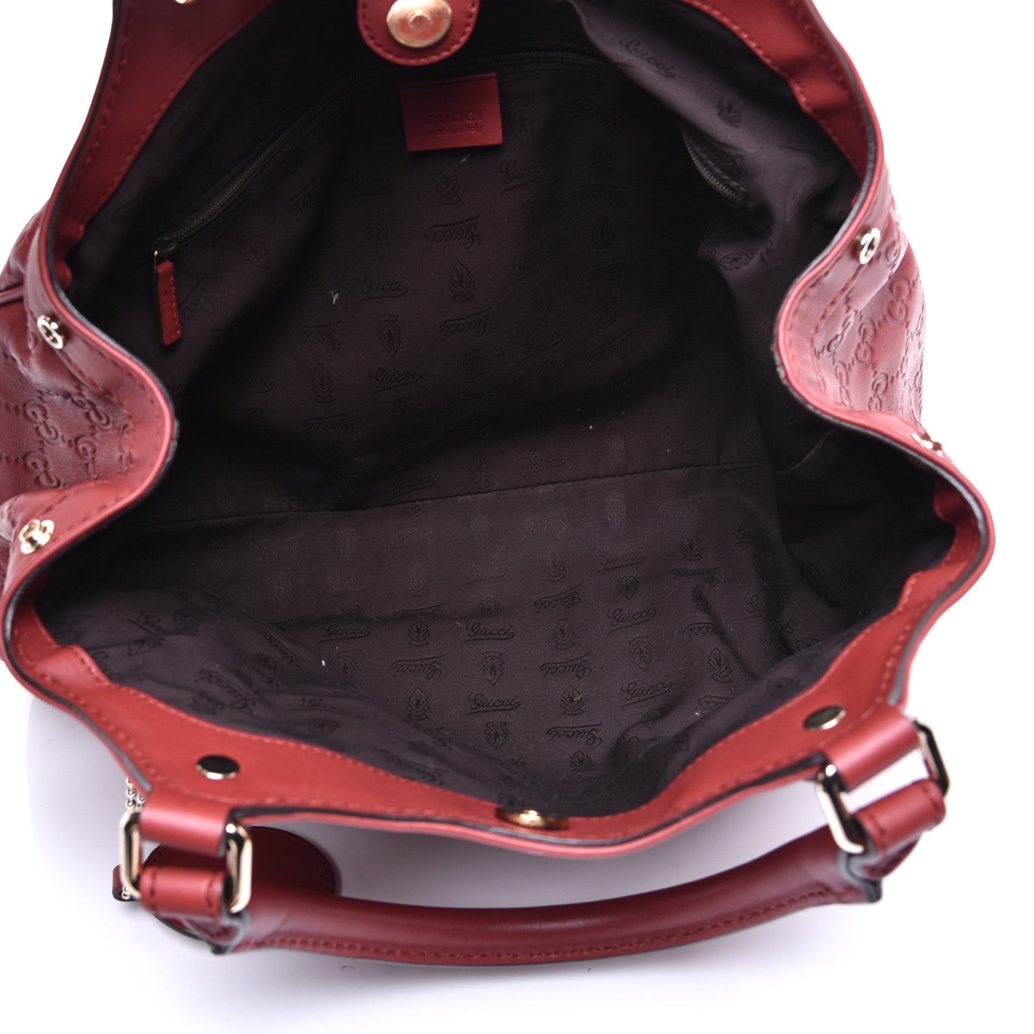 Gucci Guccissima Medium Sukey Tote Raspberry Candy 5 of 9