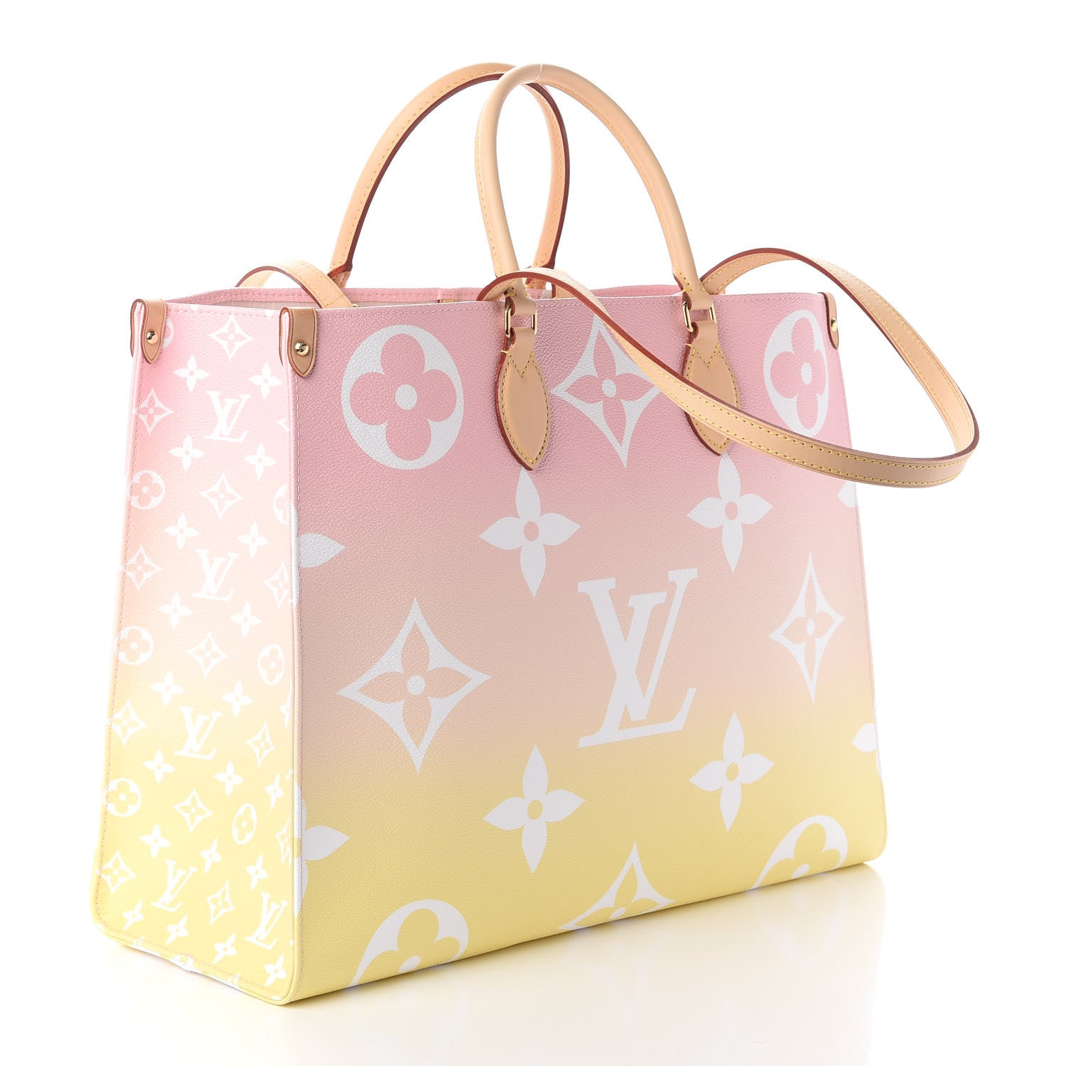 Louis Vuitton Monogram Giant By The Pool Onthego GM Light Pink 2 of 7