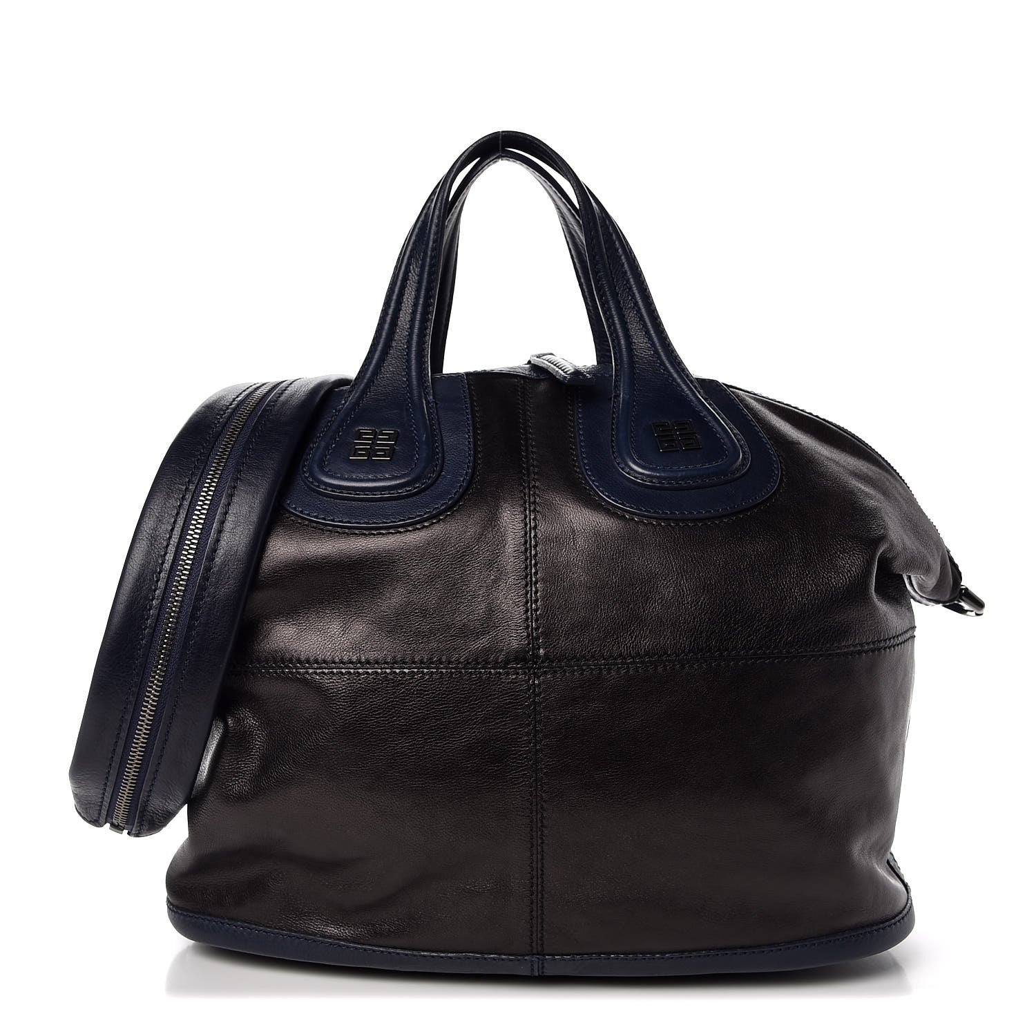Givenchy Calfskin Medium Nightingale Navy Black 1 of 9