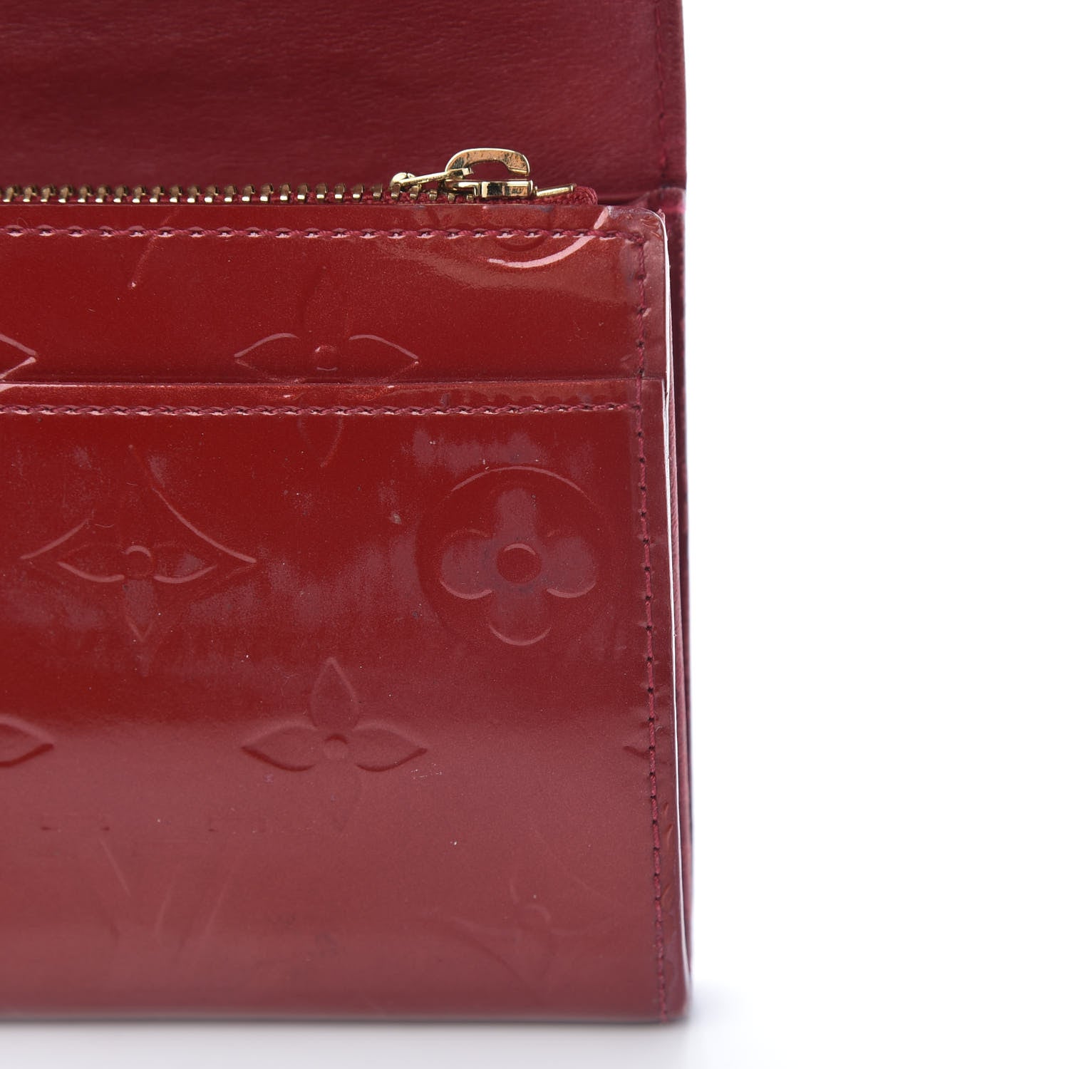 Louis Vuitton Vernis Sarah Wallet Pomme D'Amour 9 of 15