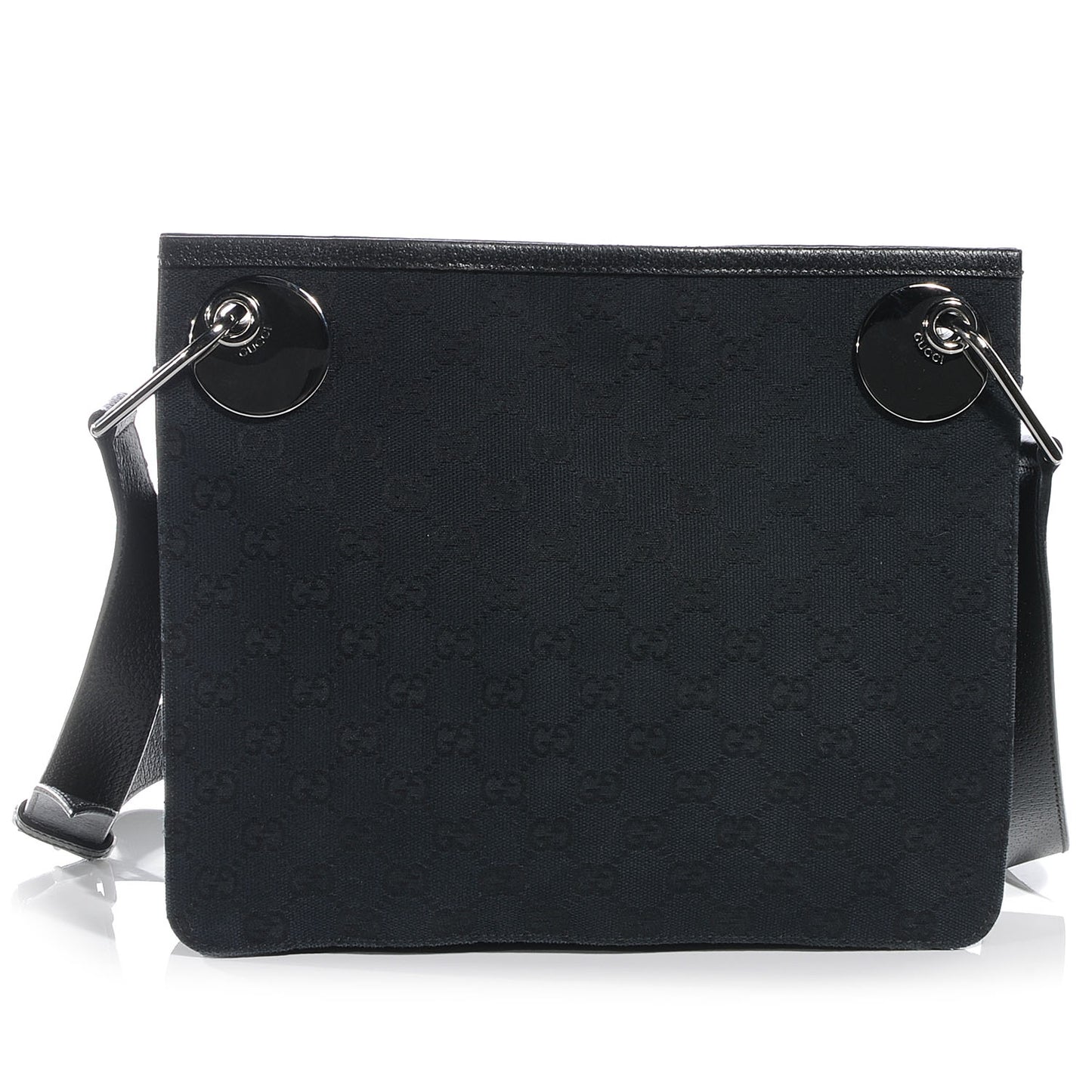 Monogram Eclipse Messenger Bag Black