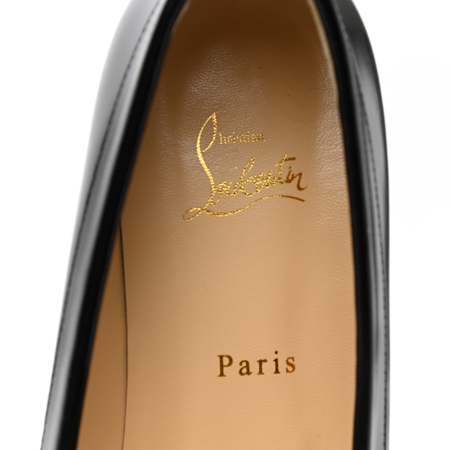 Christian Louboutin Calfskin Abrasivato Regalito Loafers 40.5 Black 7 of 10