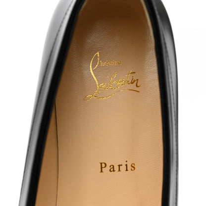 Christian Louboutin Calfskin Abrasivato Regalito Loafers 40.5 Black 7 of 10