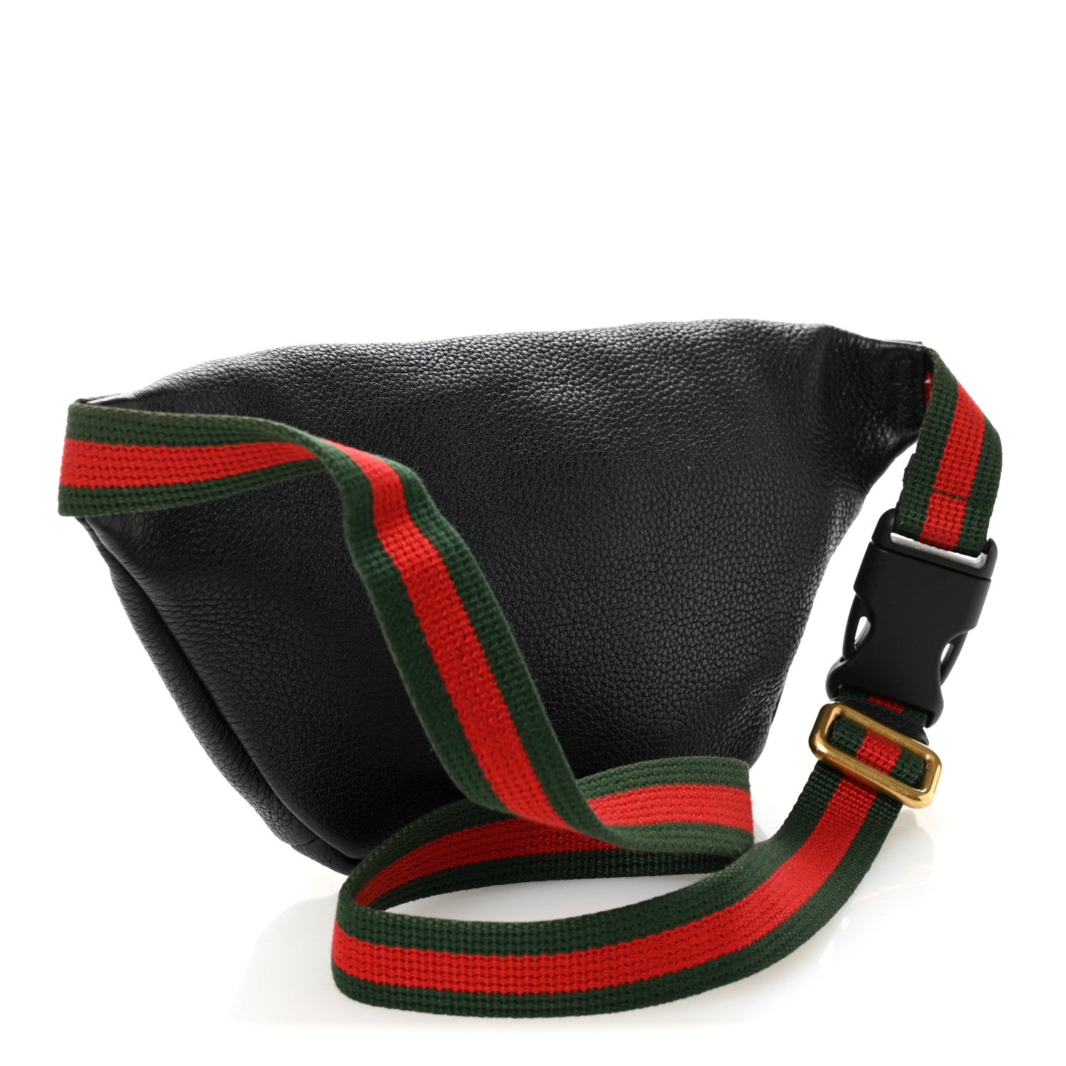 Gucci Grained Calfskin Small Logo Belt Bag Black 3 of 10